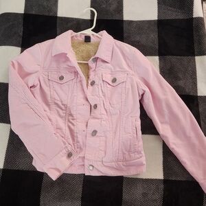 Women's GAP Sherpa-lined Corduroy Denim-style Jacket